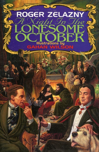 Читать Ночь в тоскливом октябре на английском языке с переводом